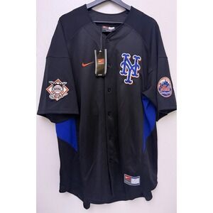 NWT VTG Mike Piazza New York Mets MLB Baseball Jersey Sewn Nike Size XL